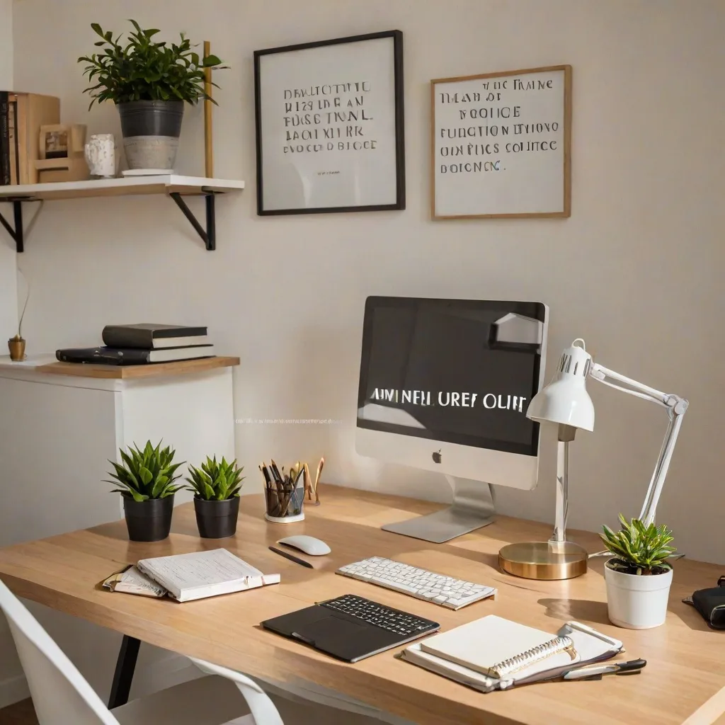 Jak urządzić funkcjonalną przestrzeń biurową w domu?